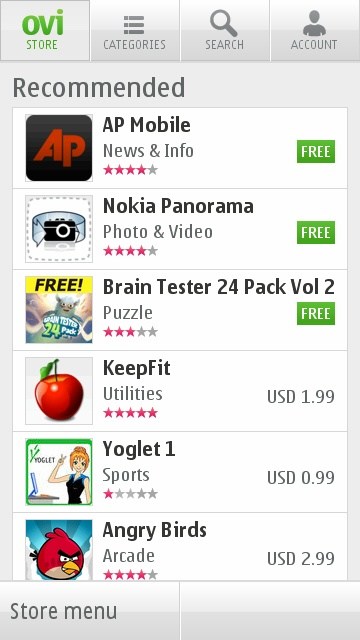 Download Nokia Ovi Store